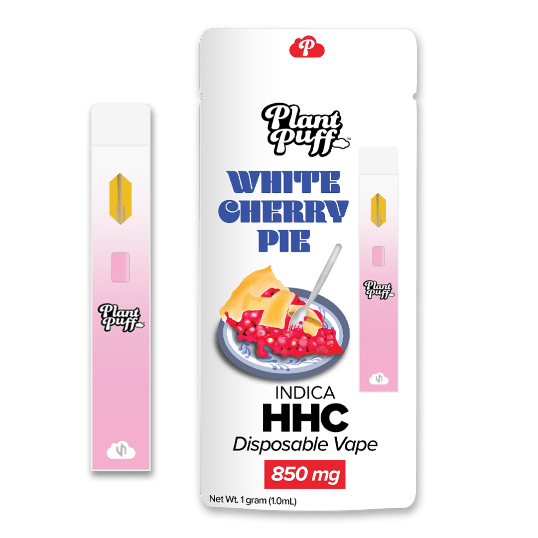 White Cherry Pie HHC Vape Pen Bulk Wholesale Indica