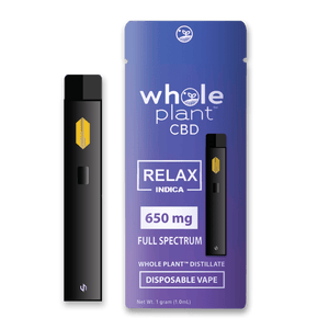 Whole Plant™ CBD Indica Disposable Vape Pen RELAX Bulk Wholesale