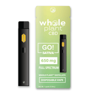 Whole Plant™ CBD Sativa Disposable Vape Pen GO! Bulk Wholesale