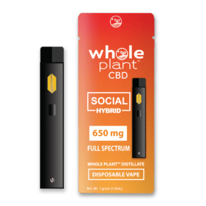 Whole Plant™ CBD Hybrid Disposable Vape Pen SOCIAL Bulk Wholesale